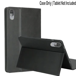 Premium Protective Tablet Case with Kickstand & Shockproof Design (PU Leather + TPU) (Black)