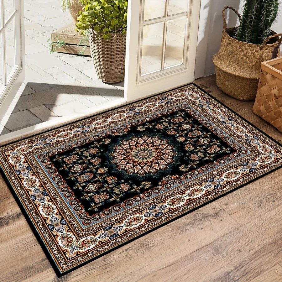 VIKAMA American Vintage Bohemian Rug Living Room, Sofa, Bedroom Decor ...