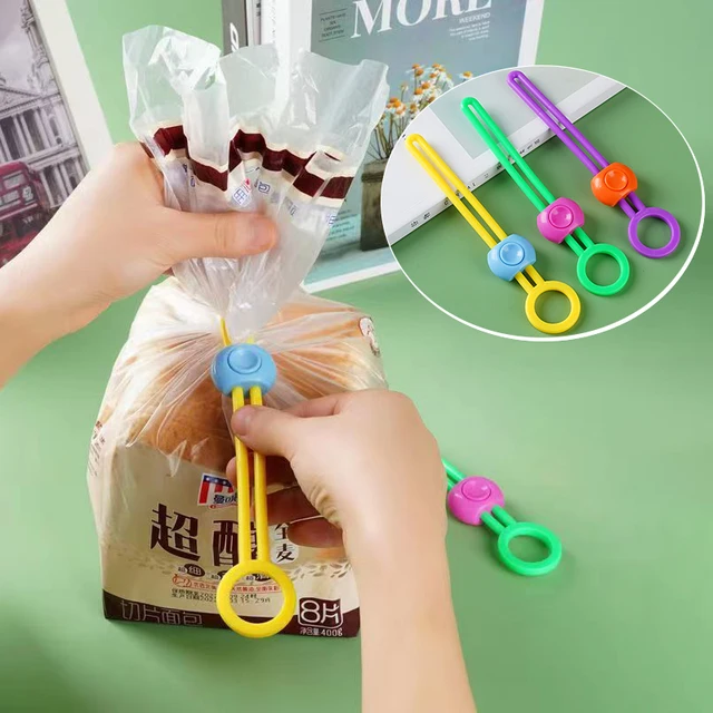 3Pc-Os Szilikon Tömítő Klipek Snack Ételek Frissen Tartó Adatkábel Tároló Multifunkcionális Kábelkötésű Kiegészítők Konyhai Eszközök