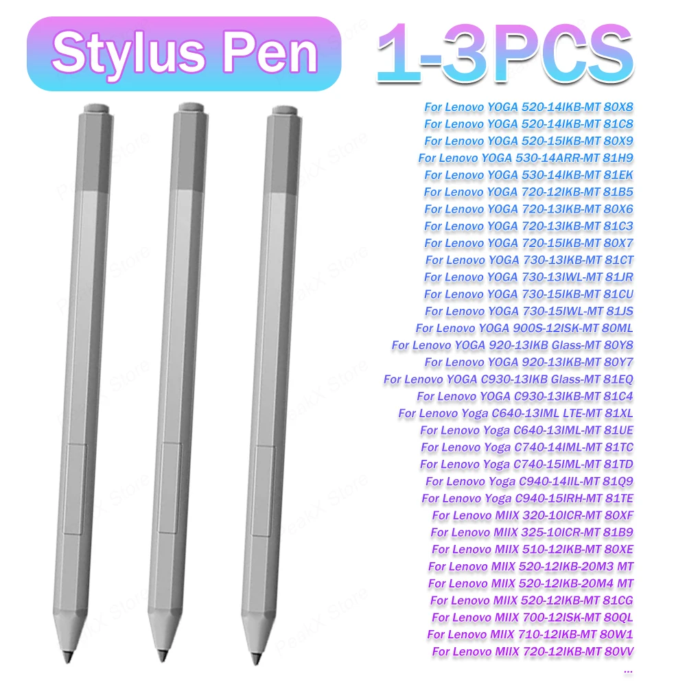 IdeaPad Flex 5 Lenovo Yoga Active Stylus Pen Stylus Pen Tilt Recognition Bluetooth-Compatible Tablet Touch 3 Buttons for