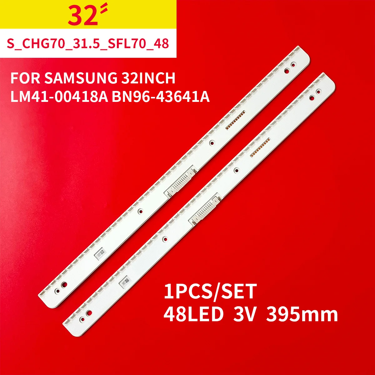 1 Pz/Set Striscia Di Retroilluminazione A Led Per Samsung 32 Tv S Chg70 31.5 Sfl70 48 Rev1.0 161201 Lm41-00418A Bn96-43641A