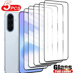 5 - Pack Premium Full Coverage Screen Protector Glass - Tempered Glass Film