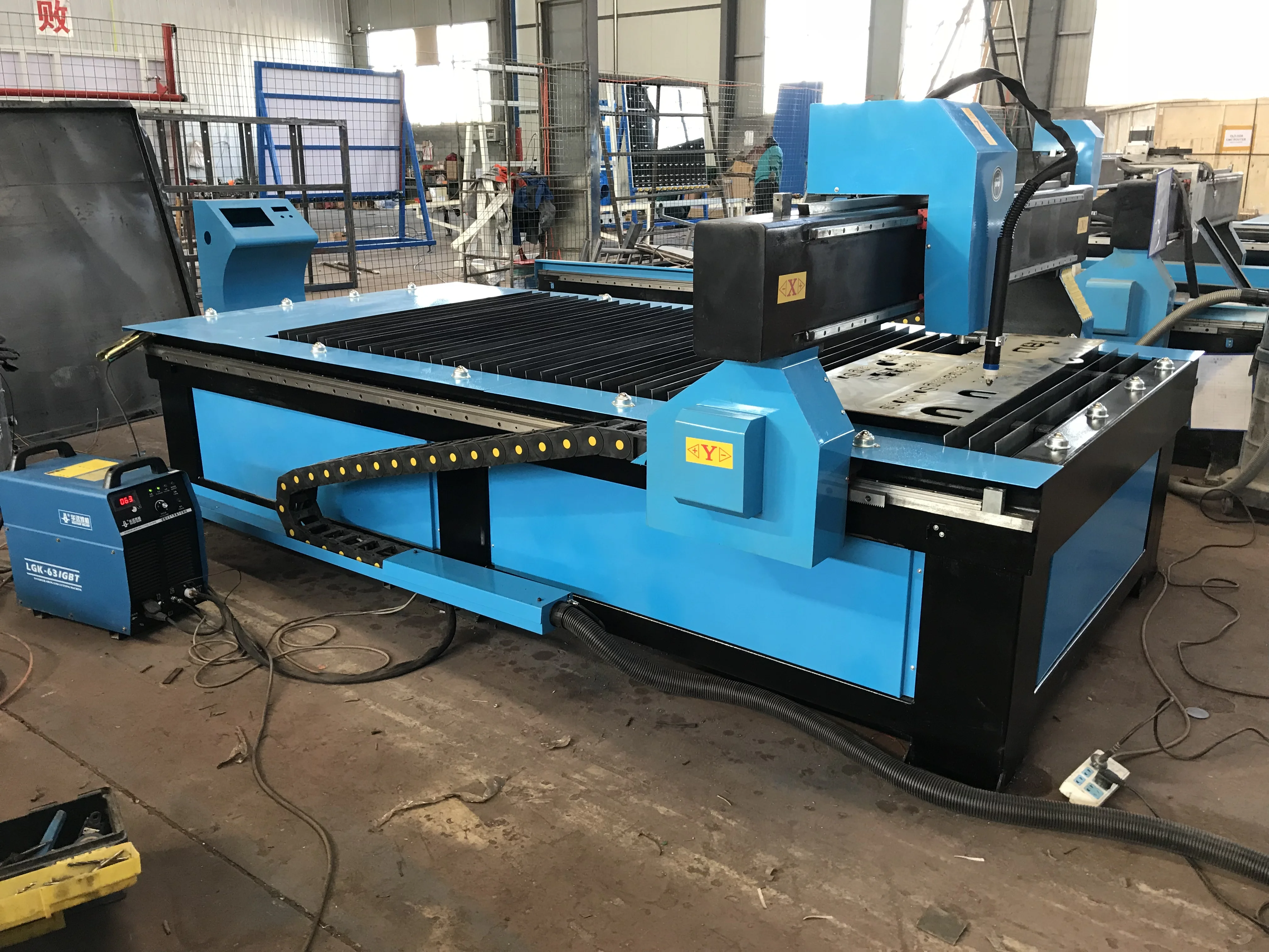 Laser Machinery Best Price China Plasma Cutting Machine, 1500*3000mm CNC Machine Plasma Cutter for Cut Metal ect 2