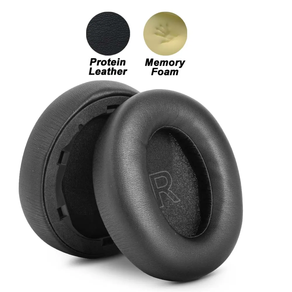 Premium Pink Replacement Earphone Pads with Mesh Memory Foam and Protein Sponge