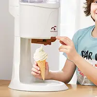 Ice Cream Maker DIY Soft Serve Ice Cream Automatic Small for Home Household 2