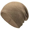 Man Big Size Beanie Dad Winter Knitted Hats Lady Fashion Skullies Cap Male Skiing Bomber Hats 58-63cm