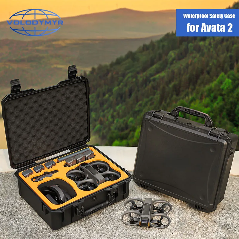 กระเป๋าโดรนกันน้ำกันกระแทก DJI Avata 2 ความปลอดภัยสูง