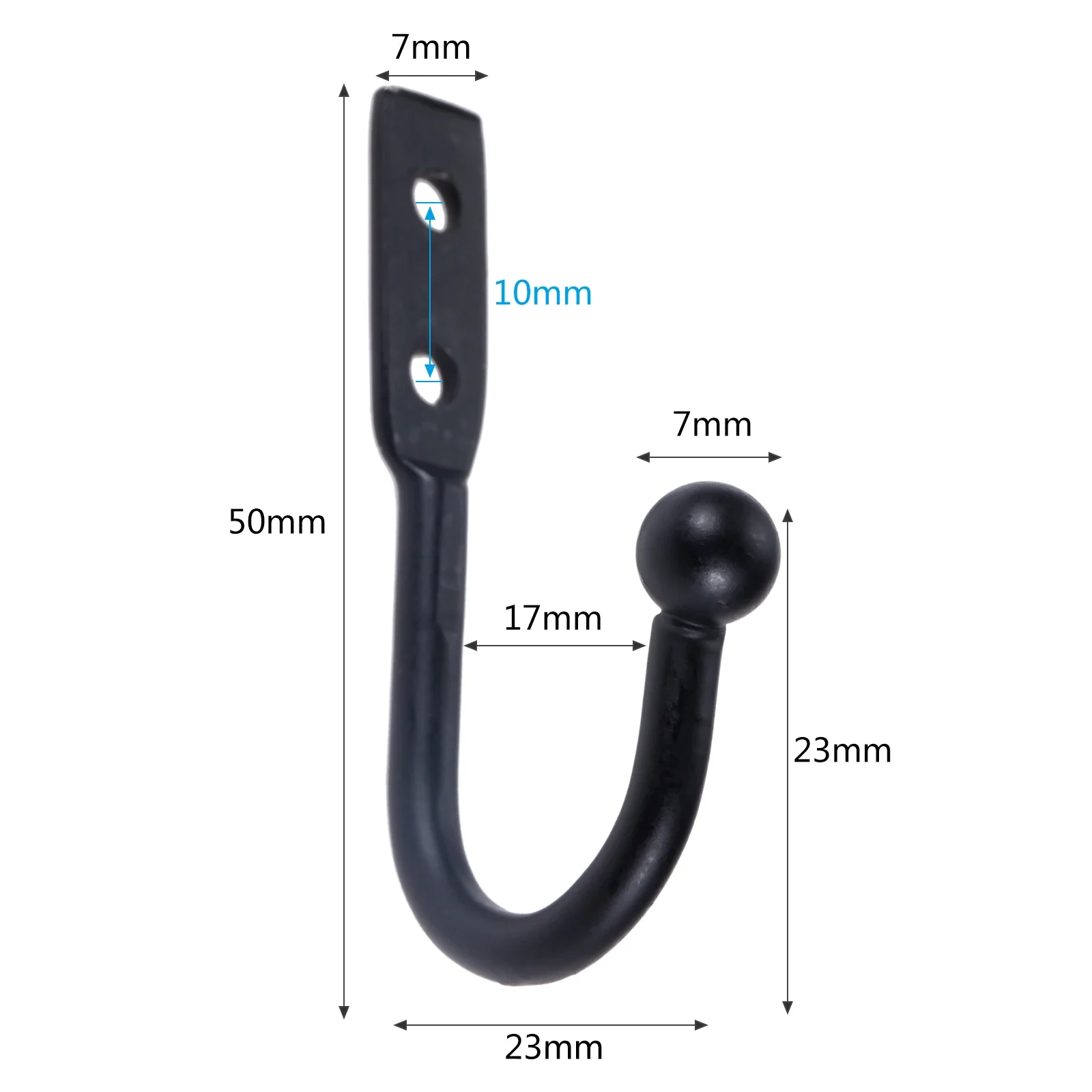 Рисунок 6 - 50*23 мм настенные крючки из цинкового