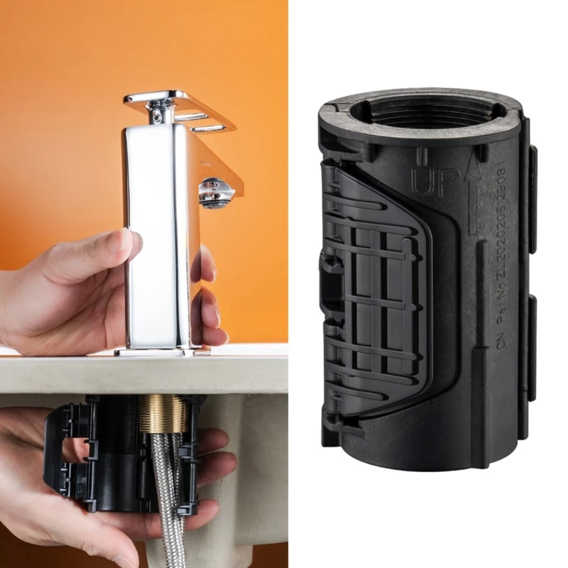 Basin Fastener Faucet Fixing Base Plastic Faucet Nut Fastener Lock Nut Kitchen Wash Basin Tool Easy to Use