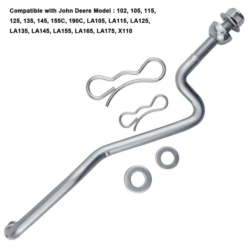 GX20497 Front Draft Arm Accessories Parts Kit For John Deere GX20497A M112982 H135891 24M7044, For Mower Deck Lift Linkage Arm