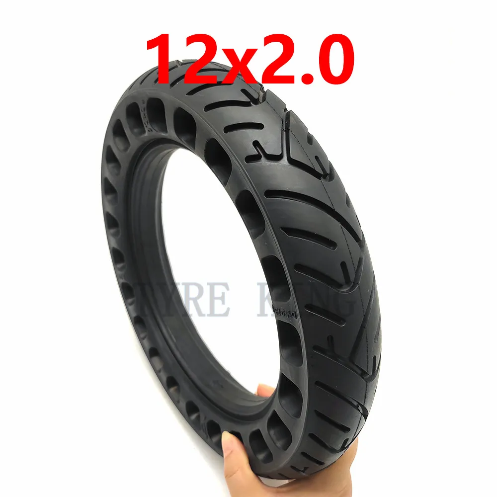 

12x2.0 Solid Tire 12*2.0 Thickening Tyre 12 Inch Wheel Tyre for Gas Scooter E-bike Hoverboard Self Balancing Parts