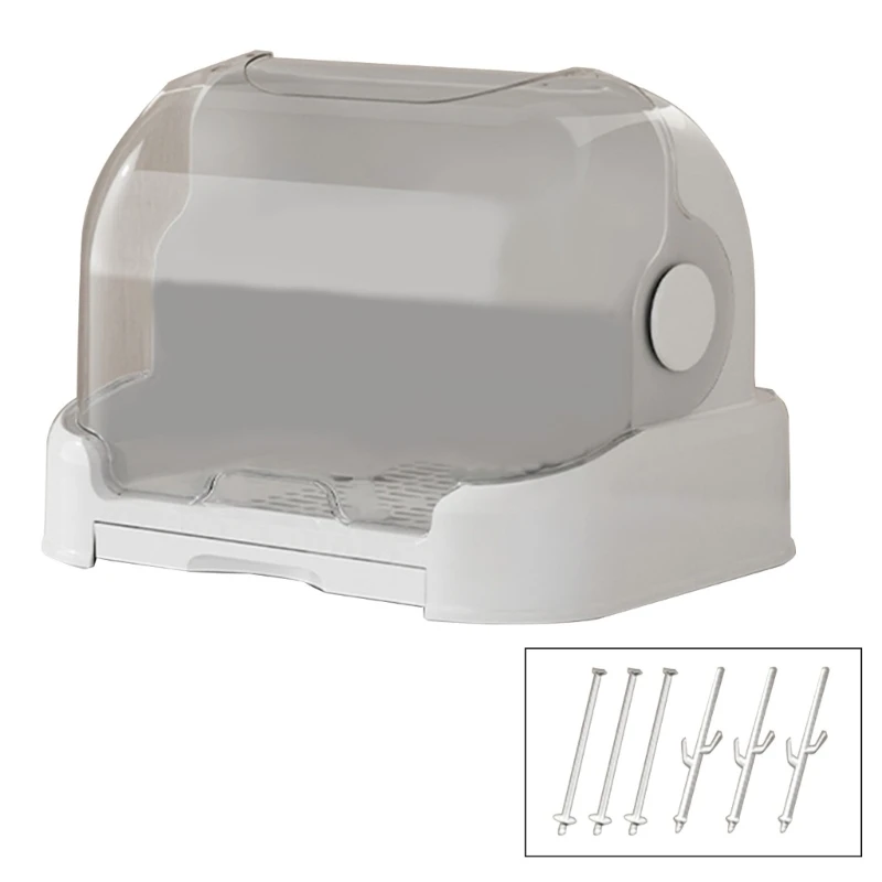 Countertop Bottle Rack Protective Bottle Storage Case Baby Drying Rack Efficient Solution for Baby Bottles & Cups