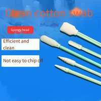 Industry Cotton Micro Swab Cleaning Tools Nonwoven Anti-static Dust Off for Lens Protective Window Fiber Laser Head 1
