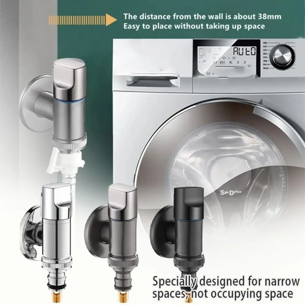 Stainless Steel Wall Mounted Dual Control Faucet Valve
