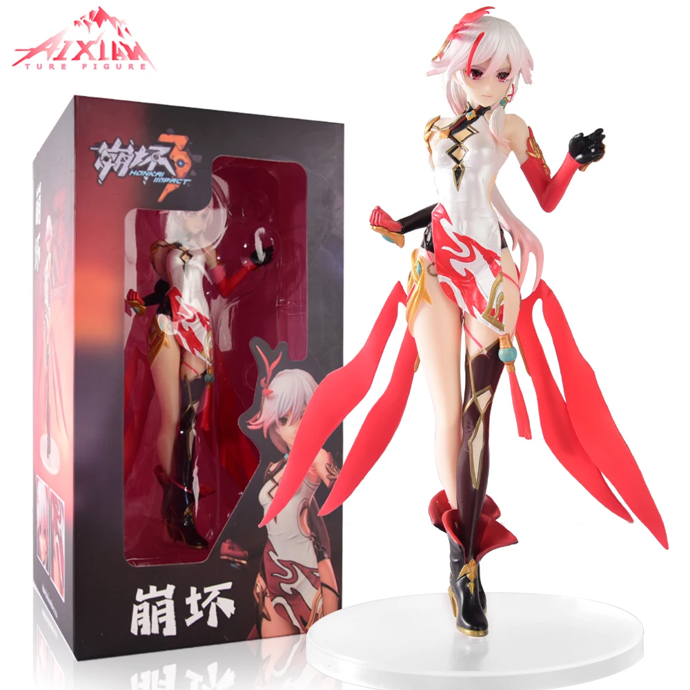 

23cm Houkai 3rd Anime Fu Hua 1/7 (23cm) Excellent PVC Action Figure Kiana Kaslana Figurine Collectible Model Toys Kid Gift