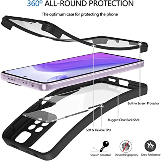 Comprar Funda Doble Cara Completa 360 Xiaomi Redmi Note 11 / 11S