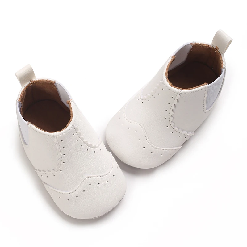Newborn Baby Shoes 4 Colors 0-18M Themed Solid color Boy Casual Sneakers Soft Sole Non-Slip Toddler First Walkers casual shoes