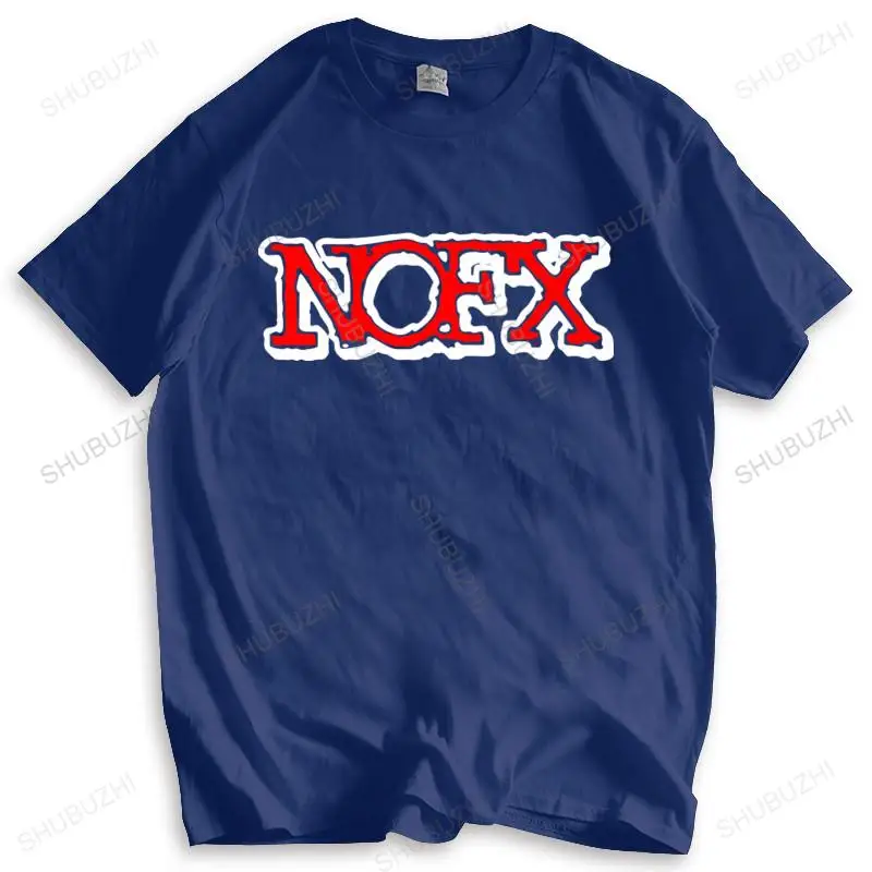 Футболка Nofx рок-группы Pop Мужская брендовая тенниска с металлическим дном модная