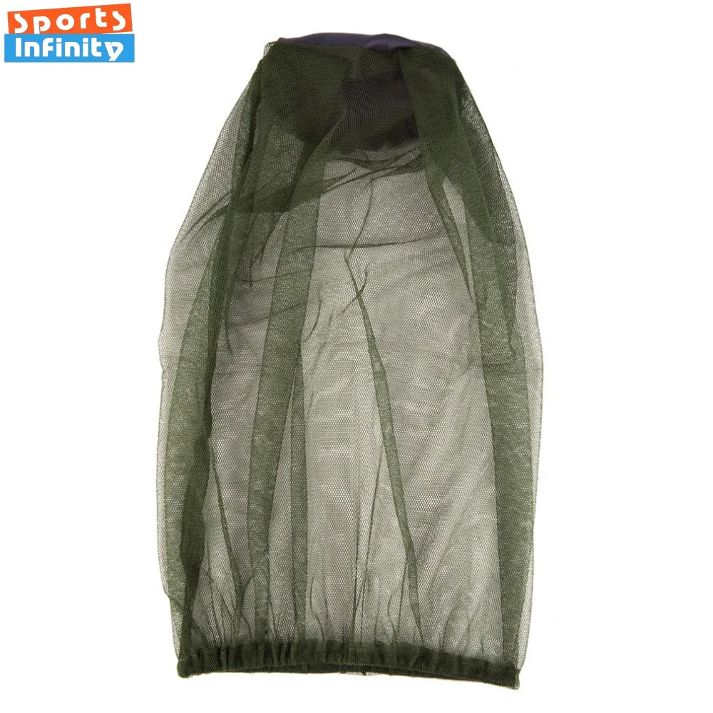 Outdoor Night Fishing Face Mask Insect and Mosquito Proof Mesh Mask Fishing Sun Protection Anti Bee Hat Accessories