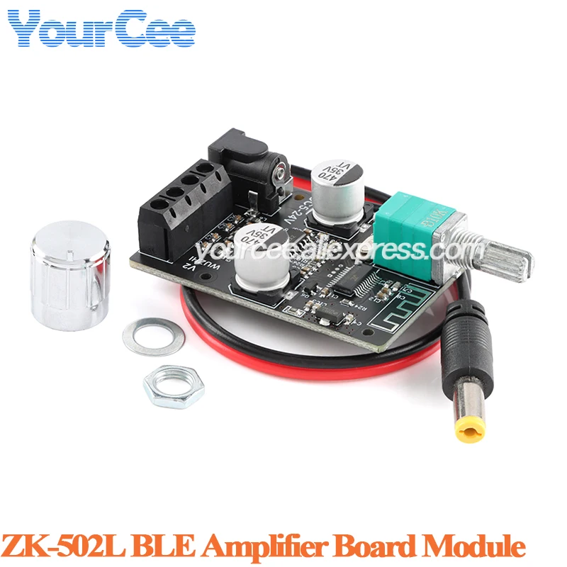 Carte Amplificatrice Audio ZK-R502E 50W - Module Avec USB, 10 Effets, Pour Haut-parleurs 10-50W - 2