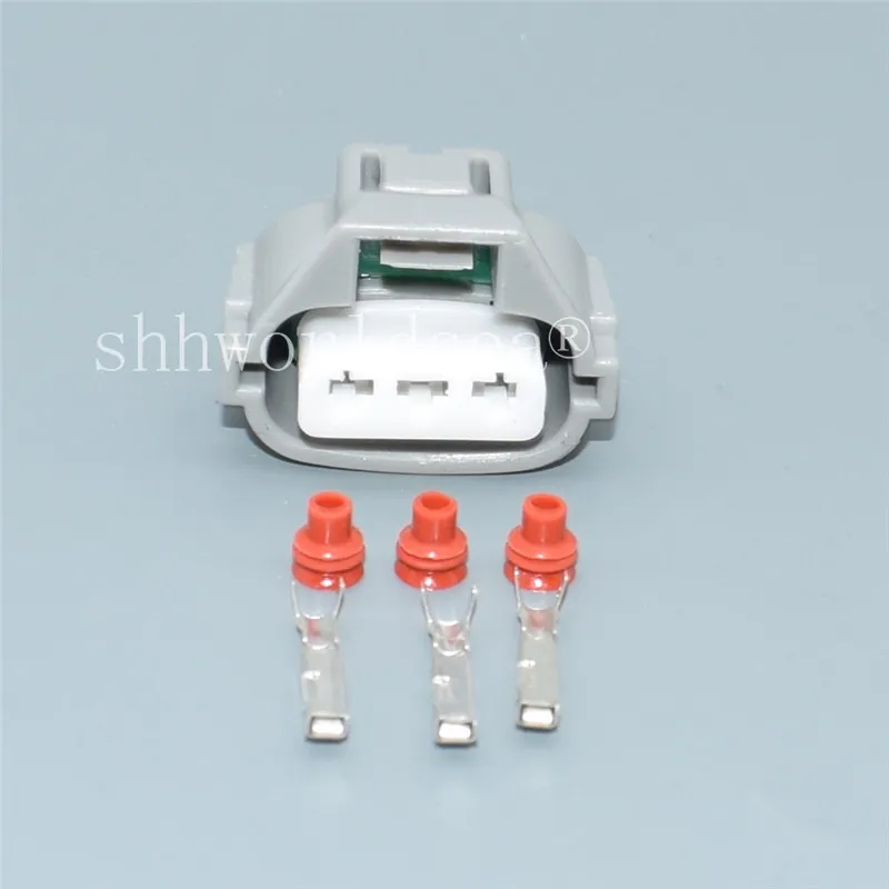 Shhworld-3 핀 2.2MM 자동 램프 홀더 배선 터미널 소켓, 전선 하네스 커넥터 플러그 90980-11607 90980-11020