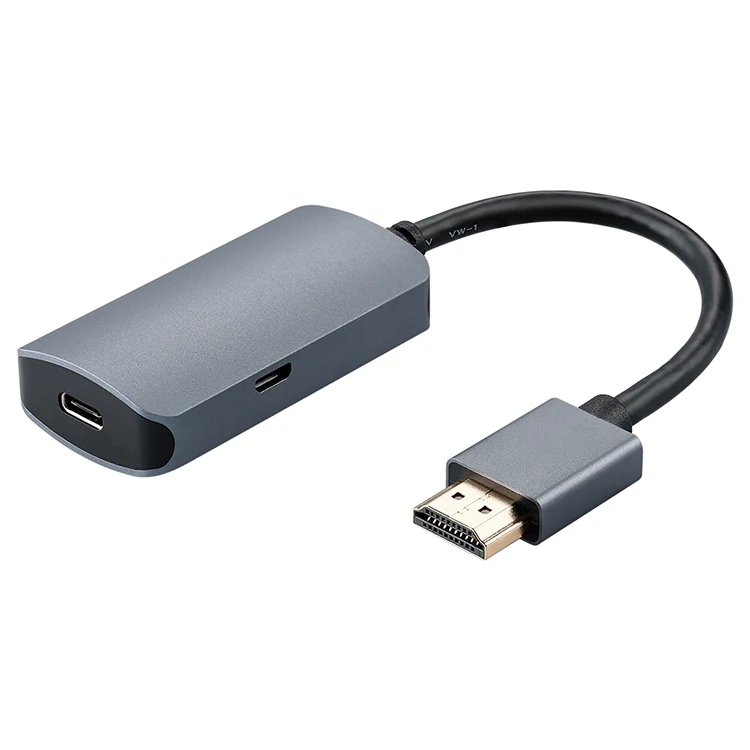 Macho para Usb-c Entrada para Hdmi Conversor de Saída Usb tipo c Novo Hdmi Fêmea Adaptador 3.1 4k @ 60hz Usb c Thunderbolt 3 2022 - Image 4
