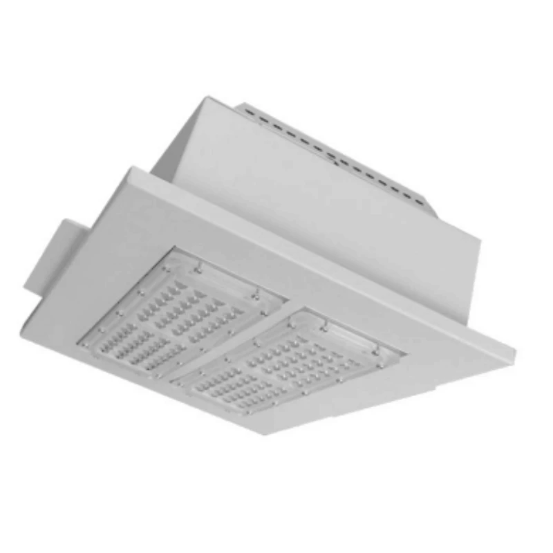 Led Light Led Gas Station Canopy lighting 80W 120W 150W 240W square lamp fixtures new for philips led msd platinum 200 flex 34129 7 55v 240w led light accessories
