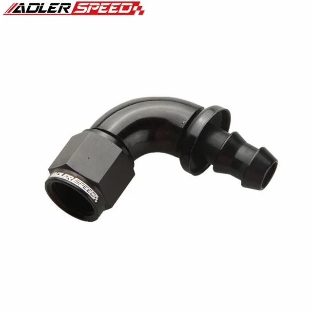 Podavelle 12AN To 8AN Male Flare Reducer Fitting | Aluminum Black Adapter | Pack Of 2 - View #13