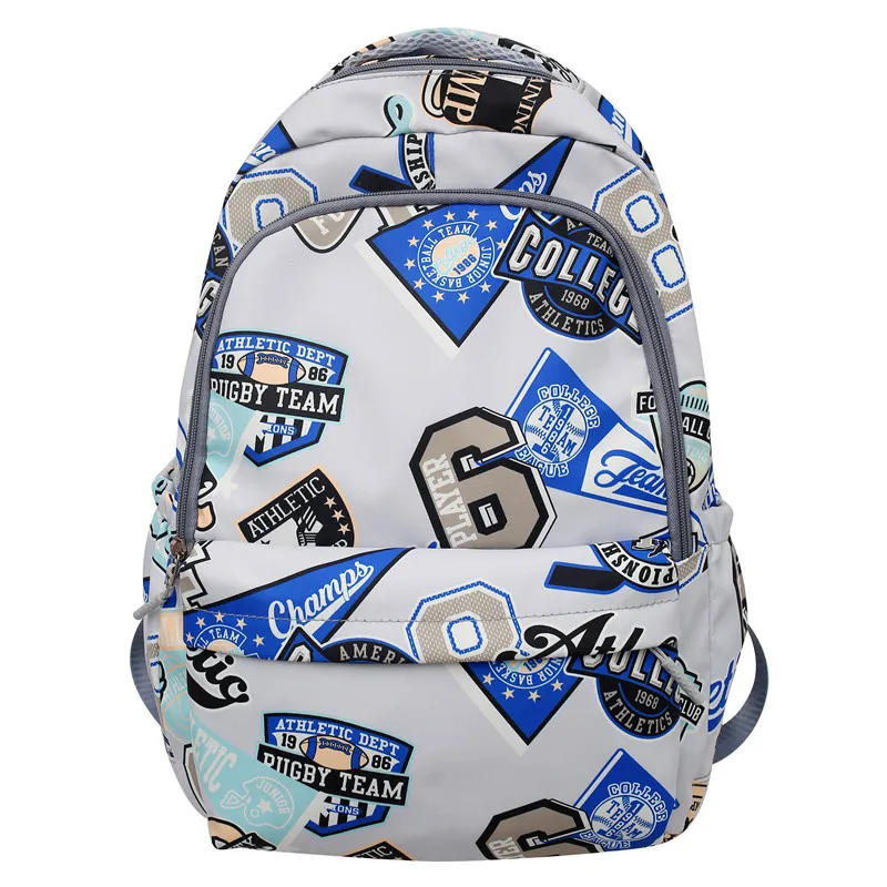Original Designer Brand Men's and Women's рюкзак Trend Double Backpack Large Capacity Graffiti Mochilas Para Mujer Hot Selling