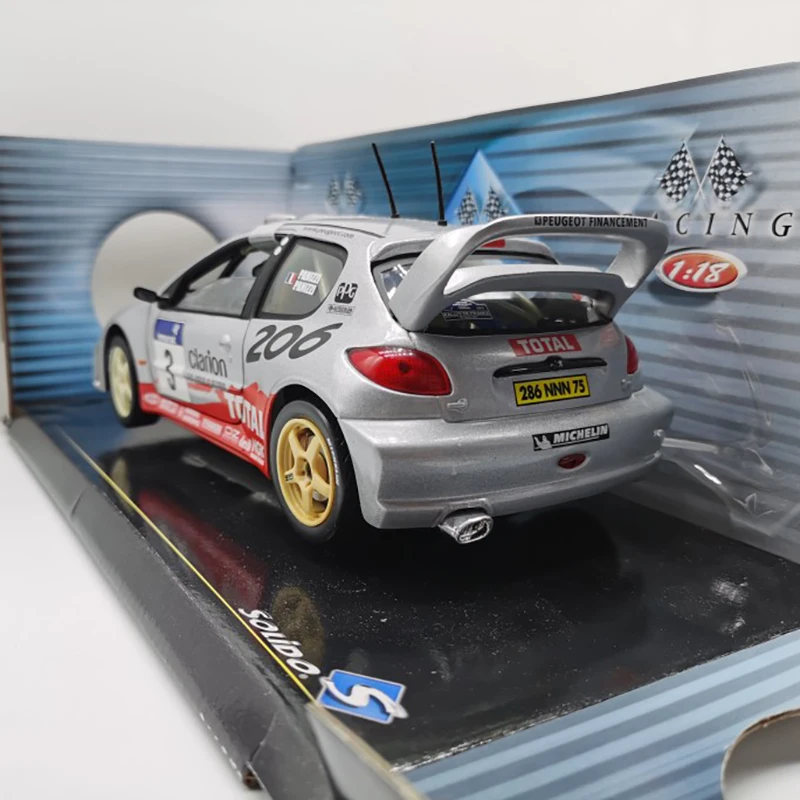 プジョー 206 WRC 1:18 スケール オートアート プジョー 206 WRC 1/18 ラリー カタルーニャ 2001 - メルカリ