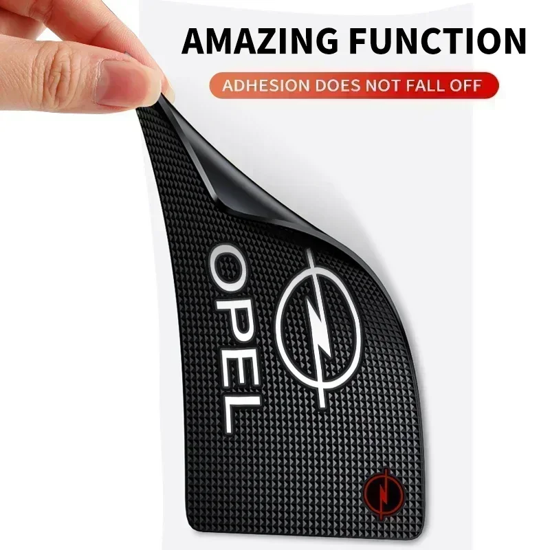 Car Dashboard Non Slip Phone Mats Anti-slip Silicone Pad For Opel insignia Astra H G J Antara vectra Vivaro corsa c d zafira b