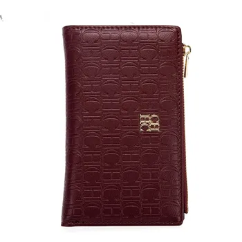 CHCH Simple Square Short Wallet for Women Small Wallet Women Luxury Purse Wallet with Card Clip Portable Bag 2