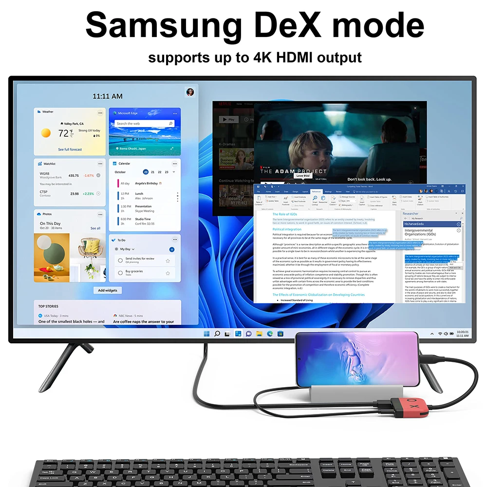 OLED 닌텐도 스위치용 스위치 독, 휴대용 TV 독, HDMI USB 3.0 포트, USB C 충전 스위치, 스팀 데크, 맥북 프로 에어