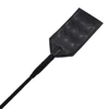 Enhance Pain Stainless steel Spikes 52CM Long PU Leather Spanking Paddle Slapper Whip for Horse Training 6