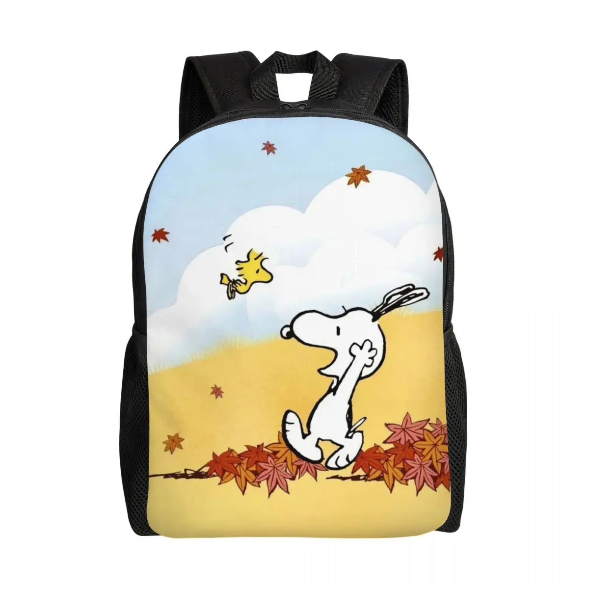 

Рюкзаки S-Snoopys под заказ для женщин и мужчин, водонепроницаемая школьная сумка для колледжа с рисунком Аниме Манга, сумка для книг