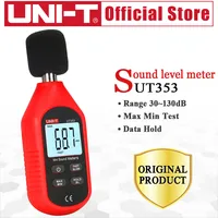 UNI-T UT353 Noise Measuring Instrument db Meter 30~130dB Mini Audio Sound Level Meter Decibel Monitor 2