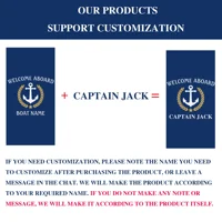 Custom Name Nautical Shower Curtain Anchor Design Waterproof Fabric Bathroom Decor Ocean Themed Personalized Bath Curtain 2