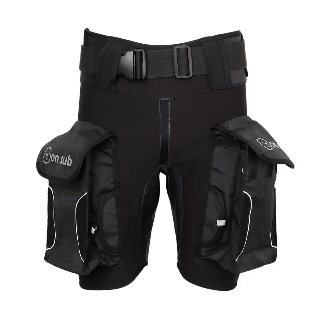 Men's Women's Wetsuit Scuba Diving Tech Shorts with Pockets