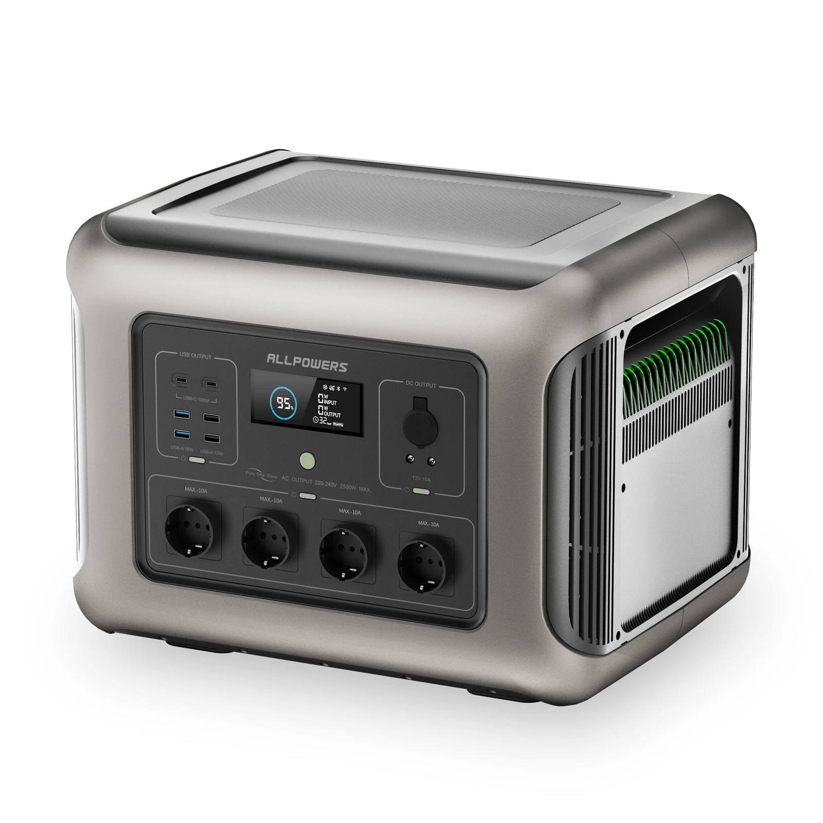 ALLPOWERS S2000 Station d'alientation portable 1500Wh 2000W (pointe