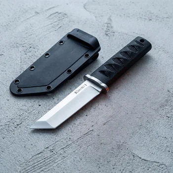 Coltello portatile da esterno con custodia protettiva raffinata, per campeggio, picnic, viaggi brevi, strumento multifunzionale, piccolo.