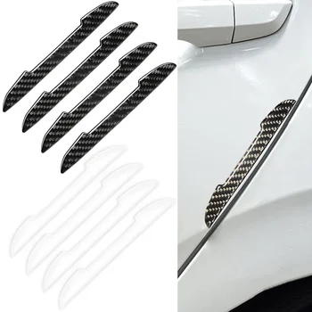 Adesivi per barra di protezione anticollisione trasparente per portiera dell'auto Strisce di protezione per la copertura dello specchietto retrovisore Protezioni di protezione dei bordi laterali