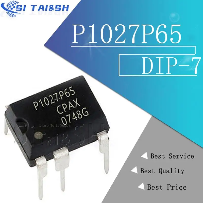 10pcs-NCP1027P65-DIP-7-P1027P65-NCP1014AP06-P1014AP06-NCP1012AP06 ...