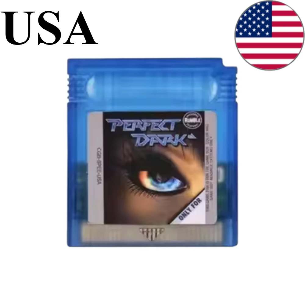 Multi-Color Shell Retro FPS Shooting Video Game Cartridge - USA Version