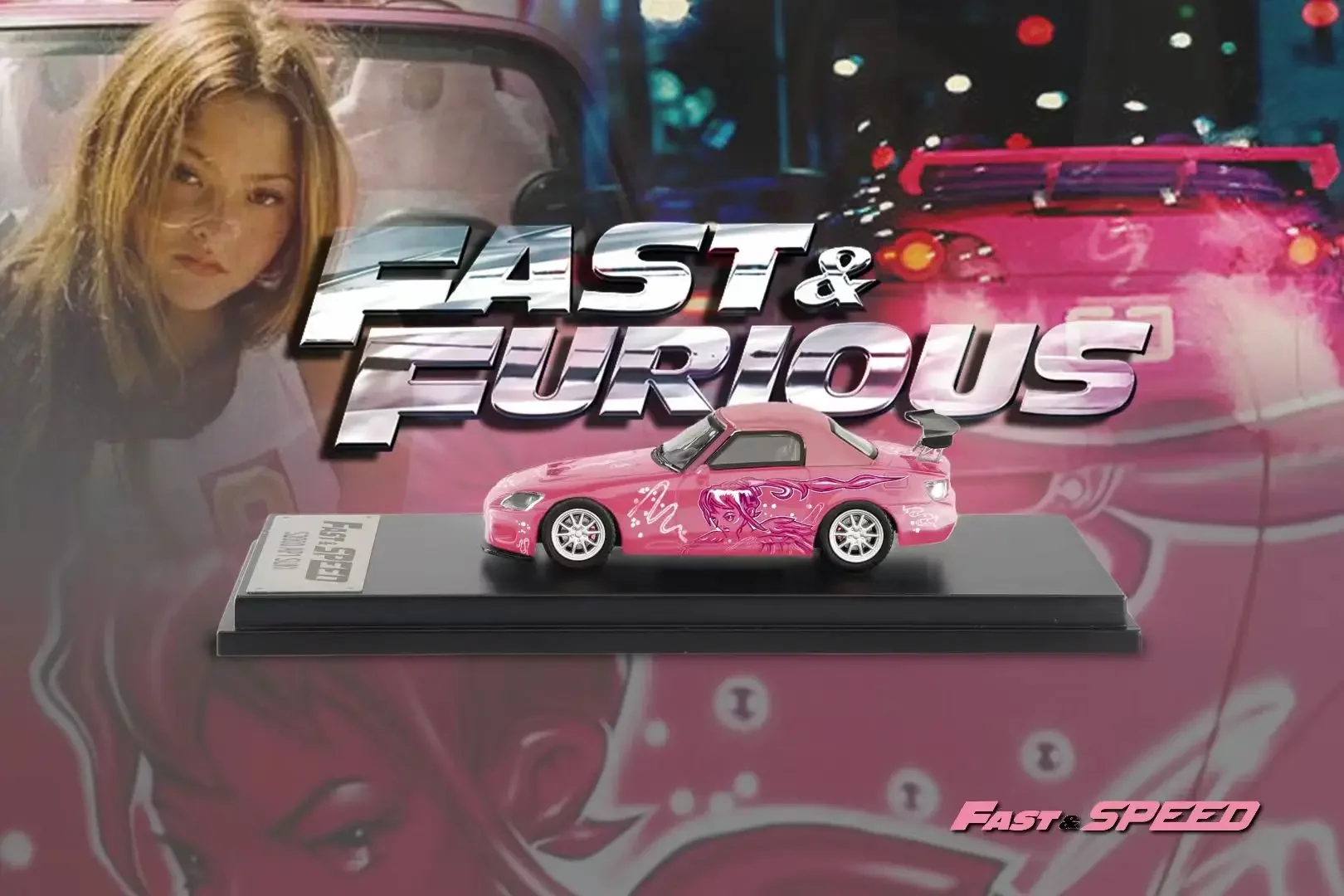 桃 NFt S2000 and NFT R34 Hot Wheels NFT Garage Fast & Furious | Mattel Creations