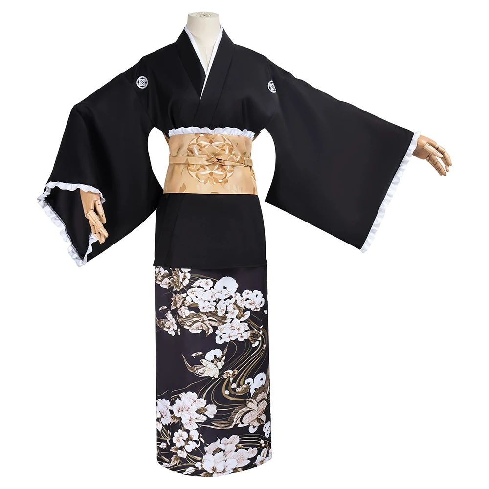 Generic Traditional Kimono Costume for Cosplay Events