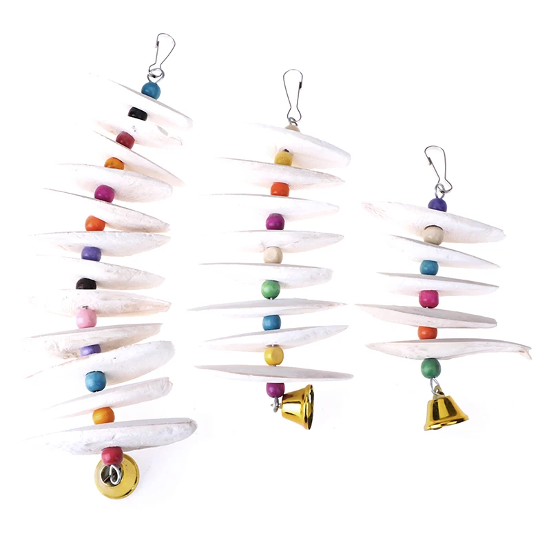 Cuttlefish Bone Bird Toys Parrots Budgie Pets Perch Parakeet Cage Supplies parrot toy bird toy