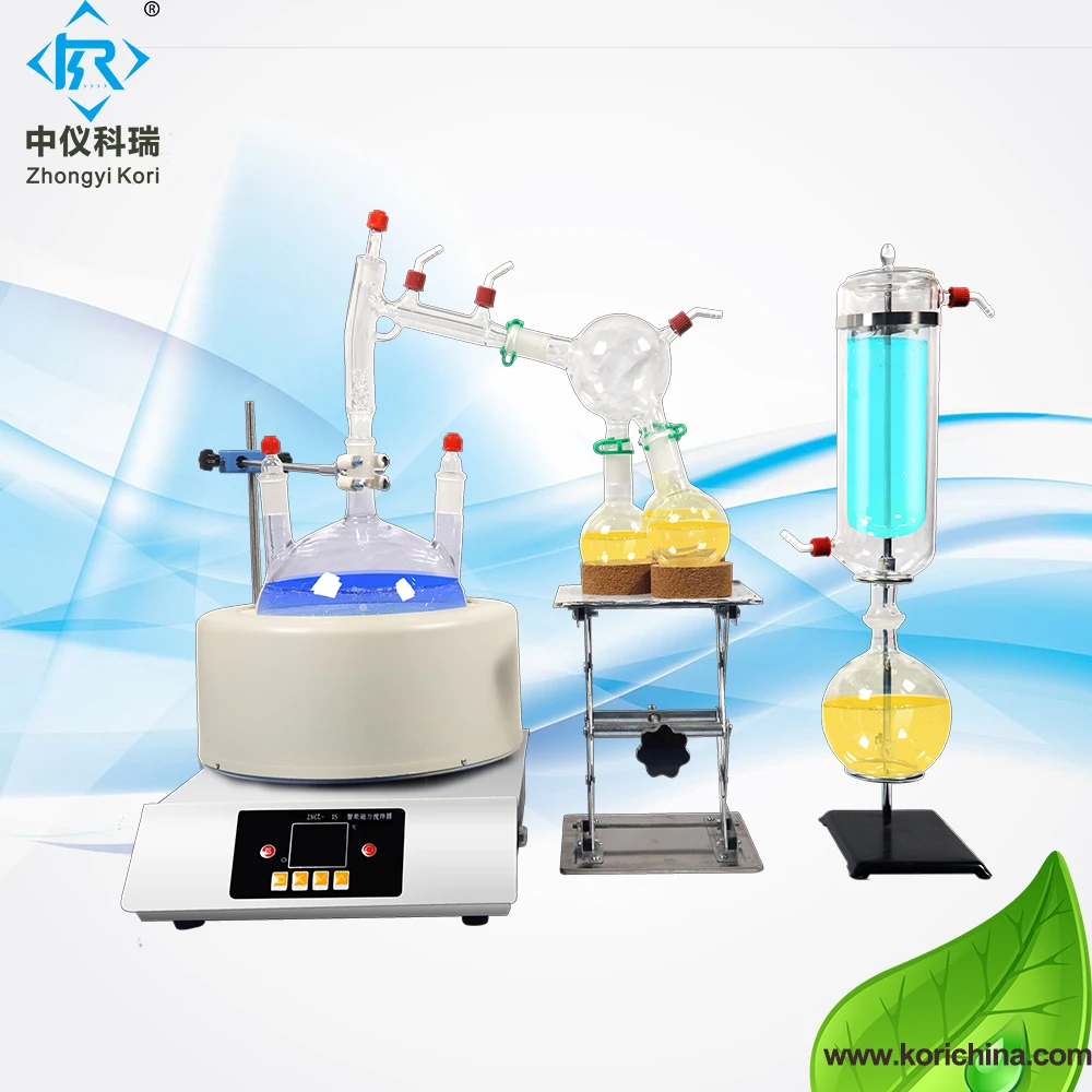 RE-201D Laboratory heating equipment Glass distillation kit Rotavapor Rotovap Vacuum Rotary Evaporator Price with Evaporation