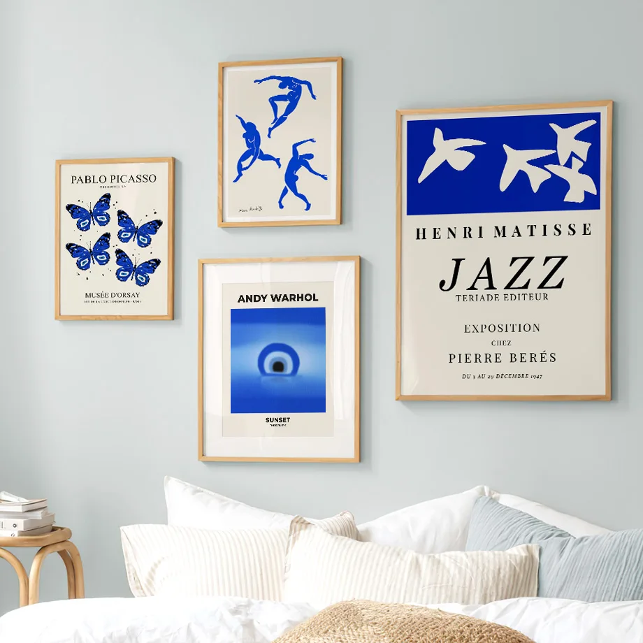 Butterfly Botanical Canvas Painting for Living Room