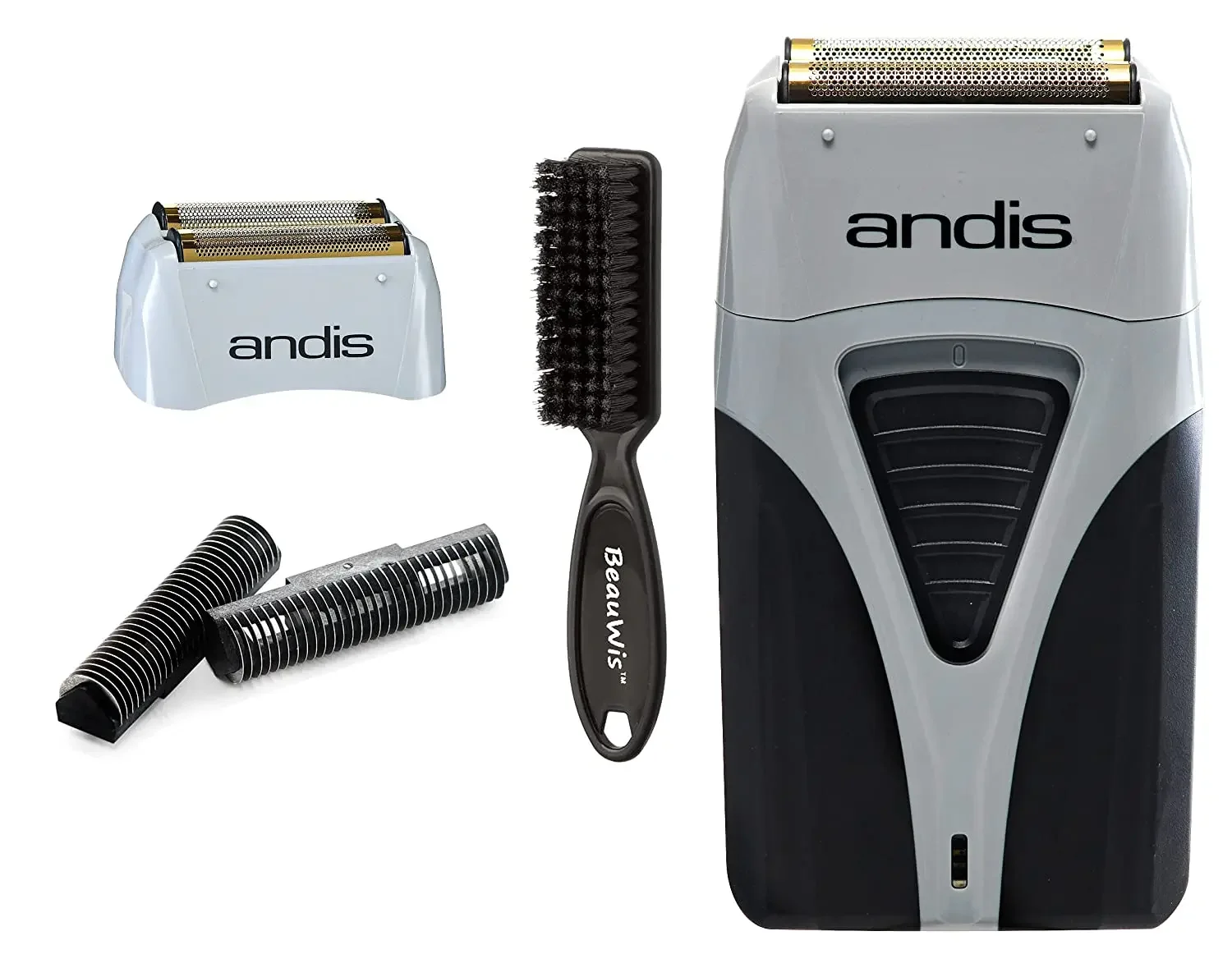 기존 Andis Profoil 리튬 플러스 17200 이발사 헤어 청소 전기 면도기 남성용 수염 수염 면도기 대머리 면도기