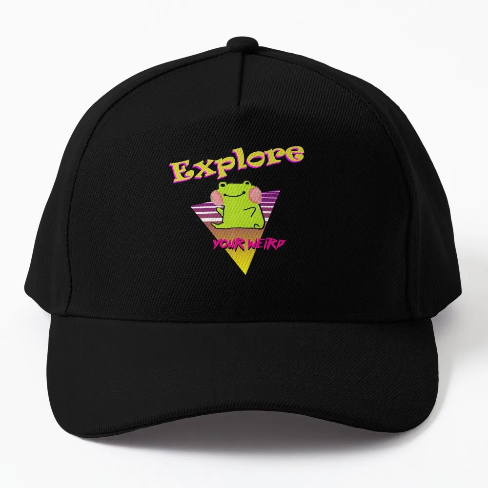 

Frog - Explore Baseball Cap Hats Baseball Cap Wild Ball Hat Horse Hat hard hat Hat For Women 2024 Men's